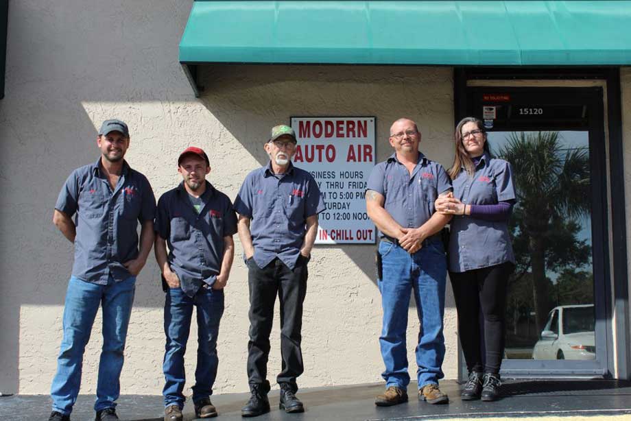 Modern Auto Air's Mechanics Team